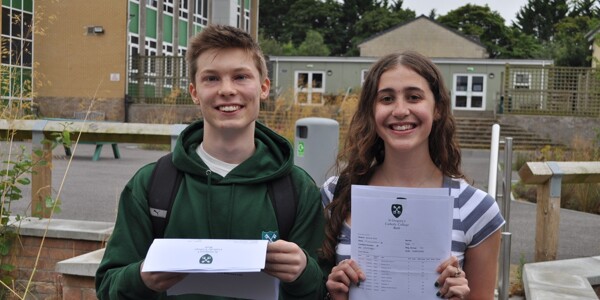 Shrieks of delight and tears of joy for GCSE students!