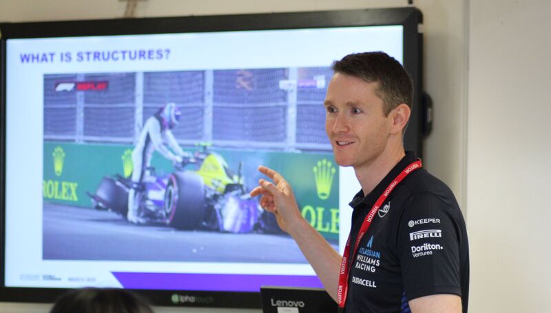 From St Gregory's to Formula 1: Alumni returns to inspire the next generation