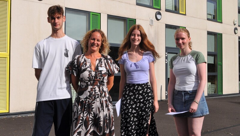 Excellent A Level results open doors to university and career success