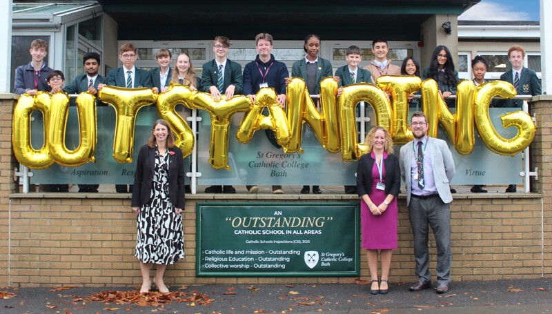 St Gregory's Catholic College achieves top marks across the board in inspection